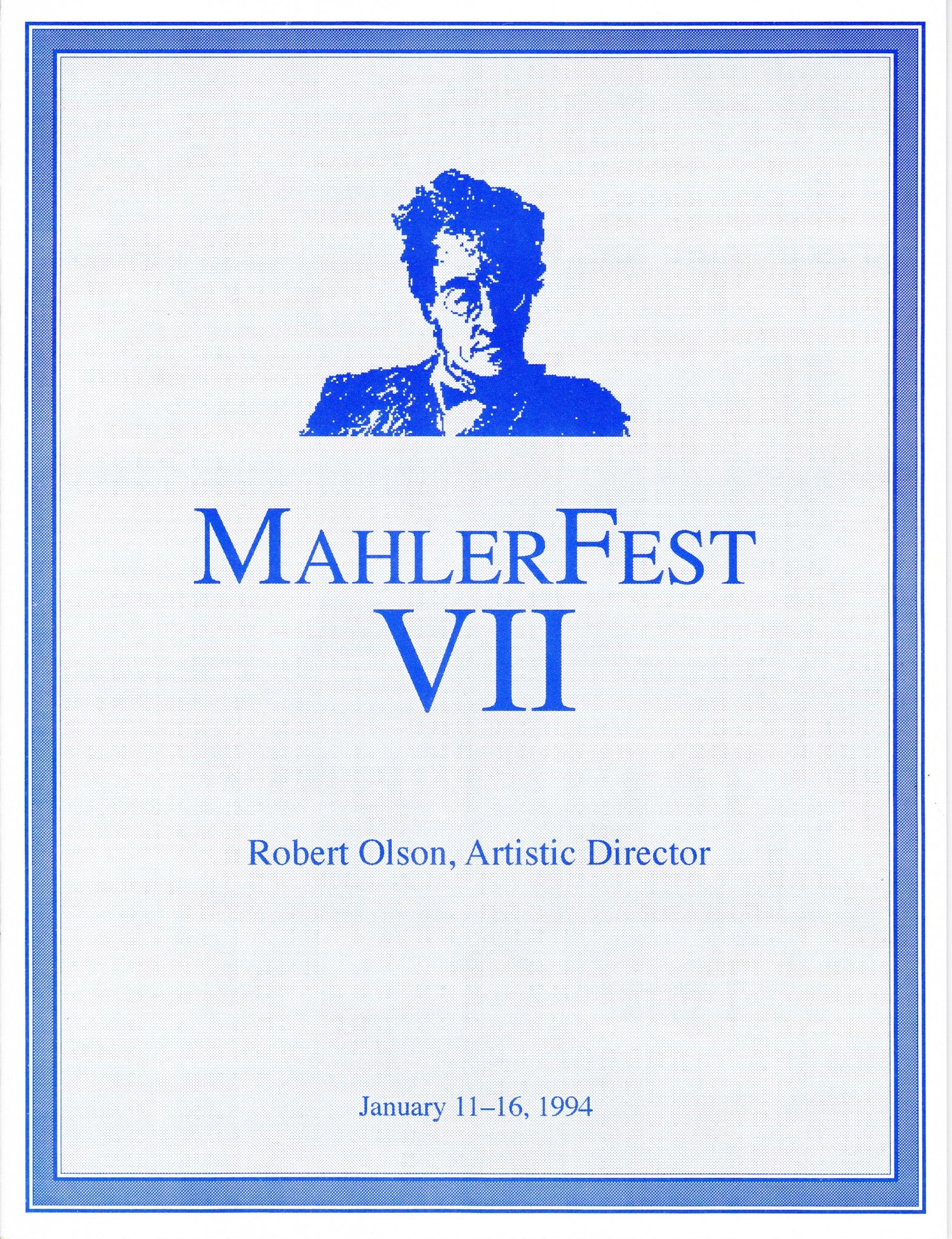 MahlerFest VII – 1994
