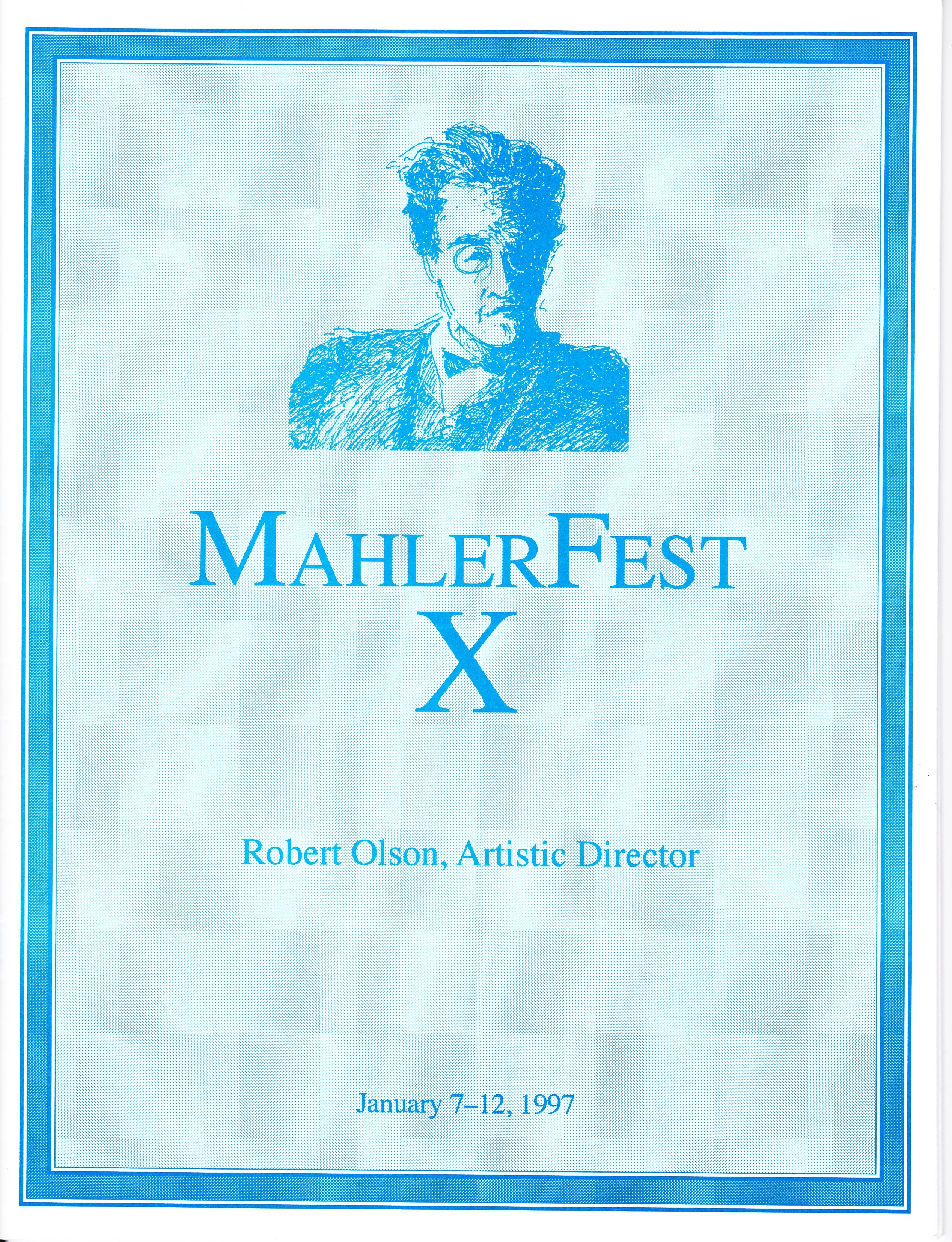 MahlerFest X – 1997