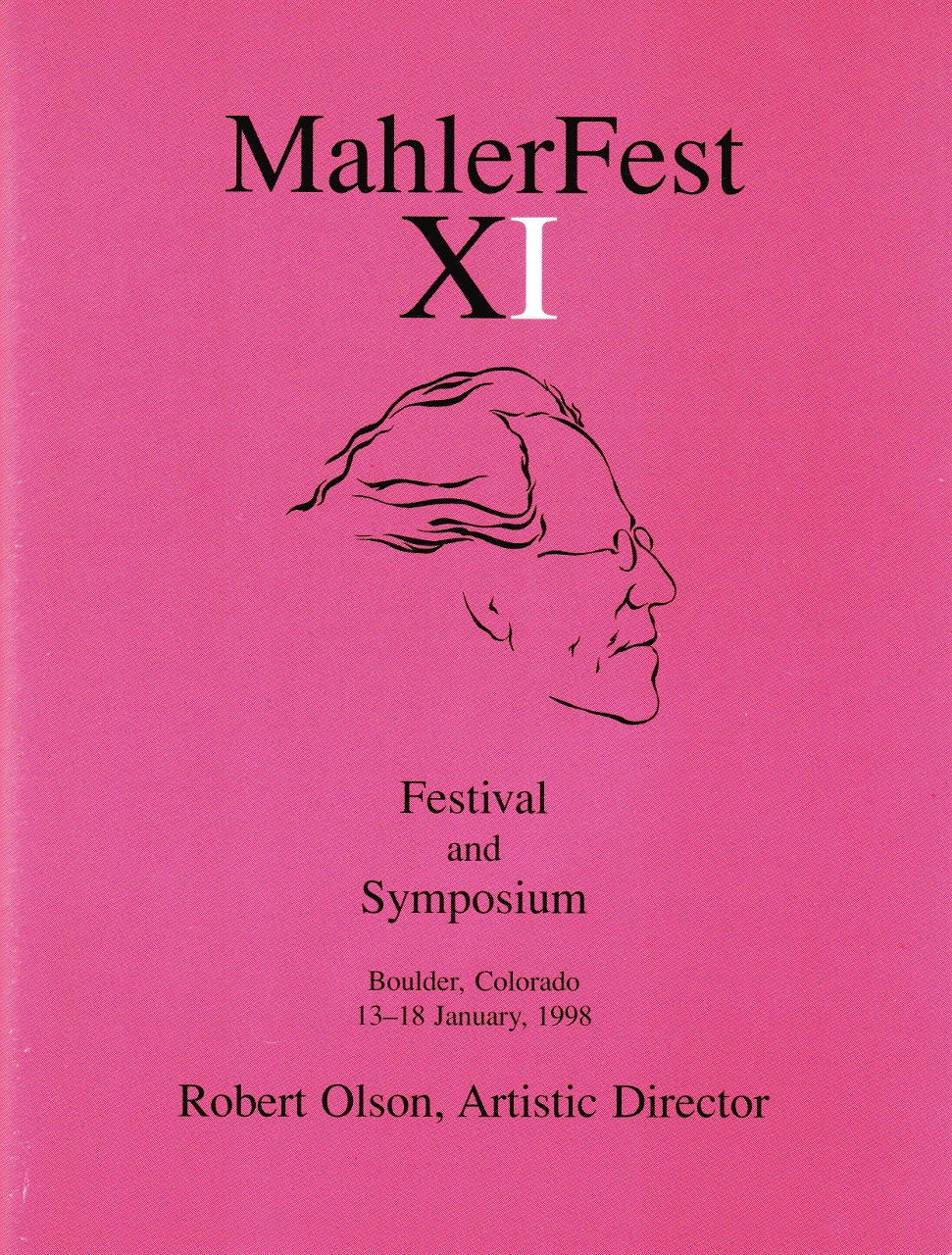 MahlerFest XI – 1998