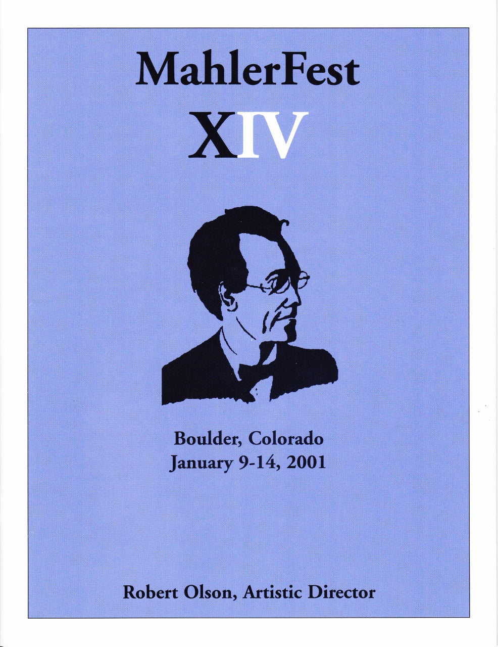 MahlerFest XIV – 2001