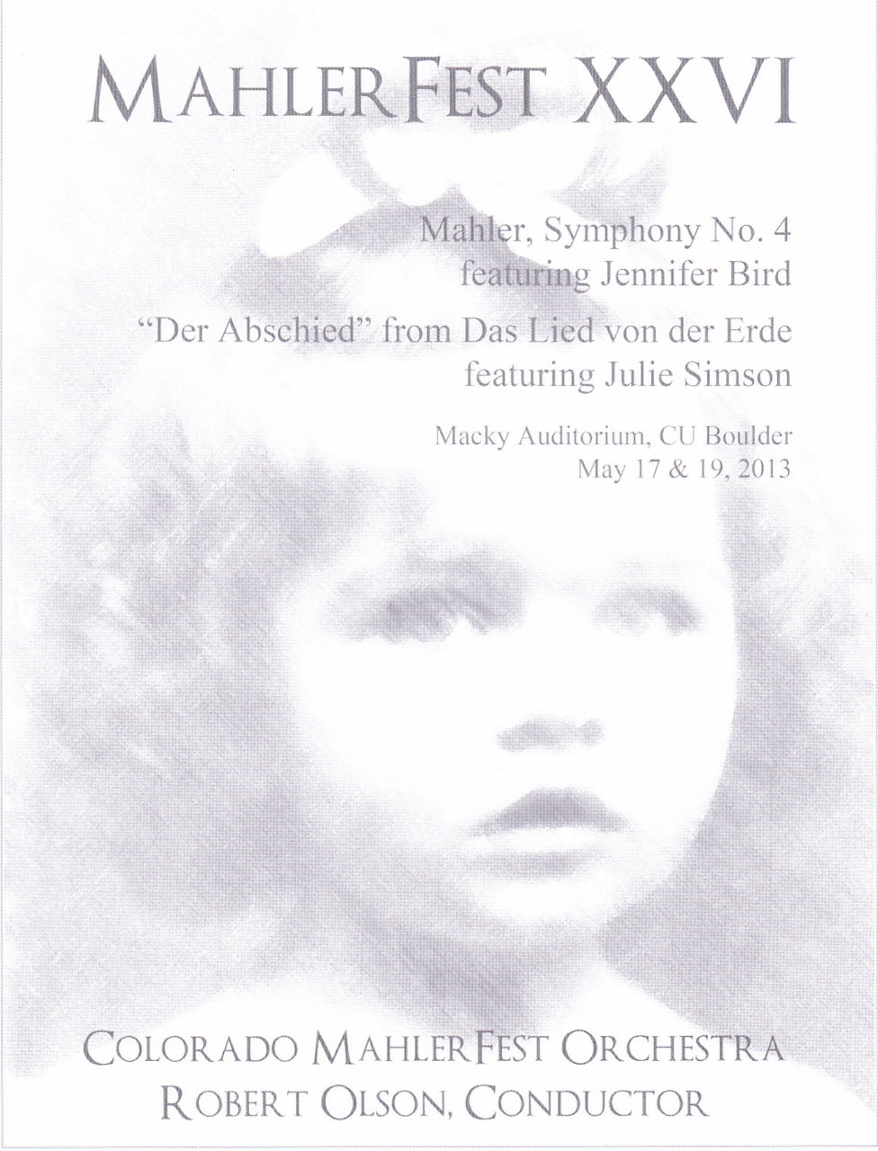 MahlerFest XXVI – 2013