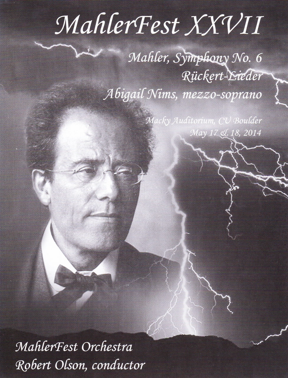 MahlerFest XXVII – 2014