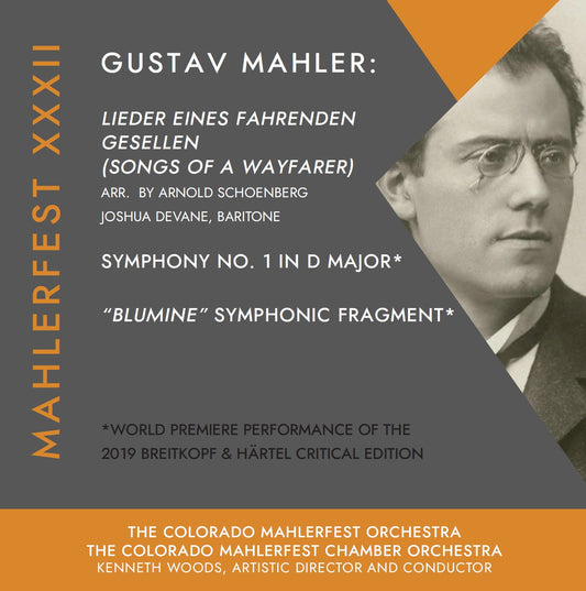 Symphony No. 1 – Blumine – Wayfarer: MahlerFest XXXII (2019)