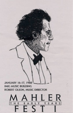 MahlerFest I – 1988