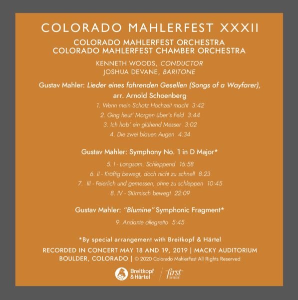 Symphony No. 1 – Blumine – Wayfarer: MahlerFest XXXII (2019) - Mahlerfest