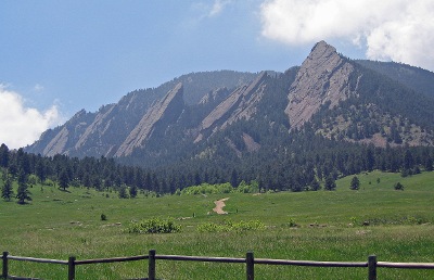 Flatirons Mountains Boulder