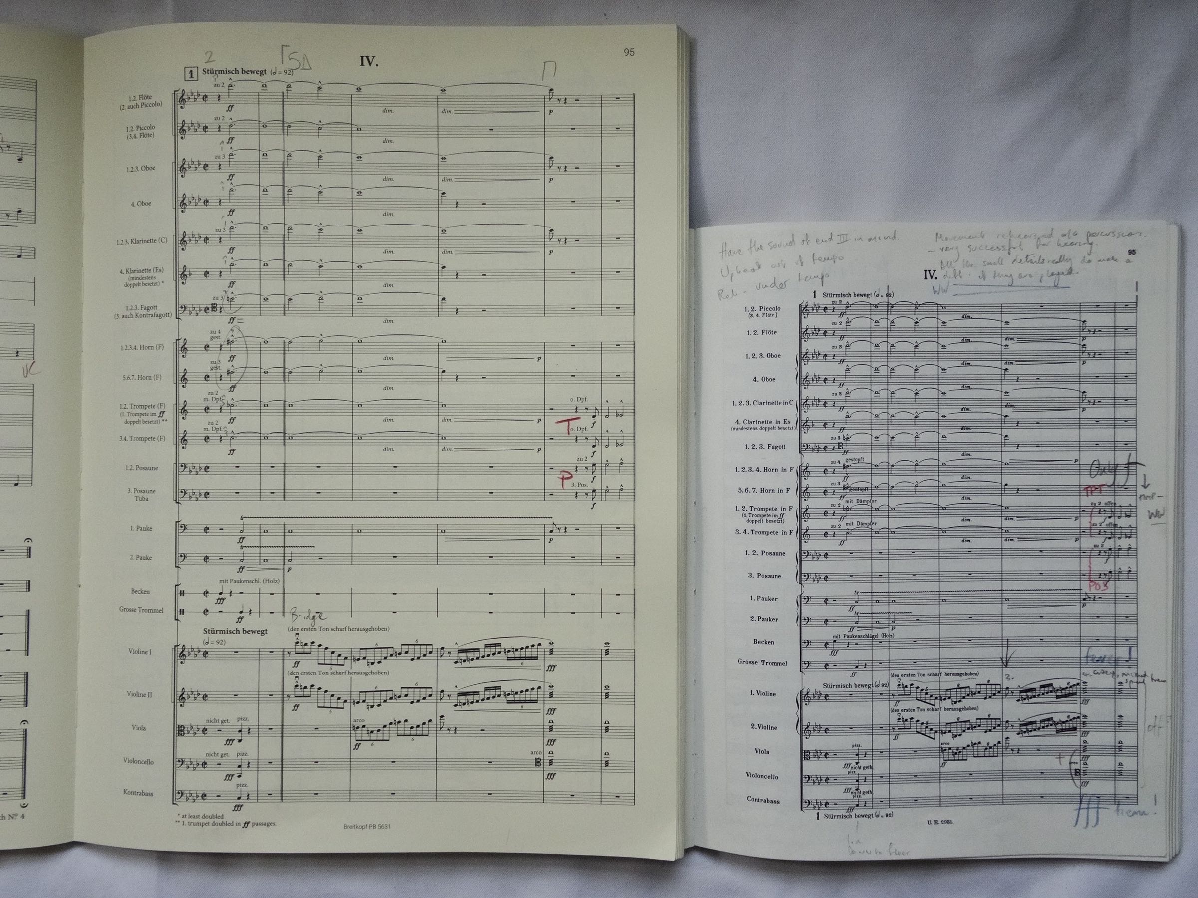 Miniature Score Gustav Mahler Symphony No.1 Dover Miniature Scores Orch: Titan 